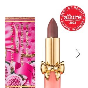 Pat McGrath Labs SatinAllure Lipstick in “In the Flesh”, nude rosewood, NIB/NWT